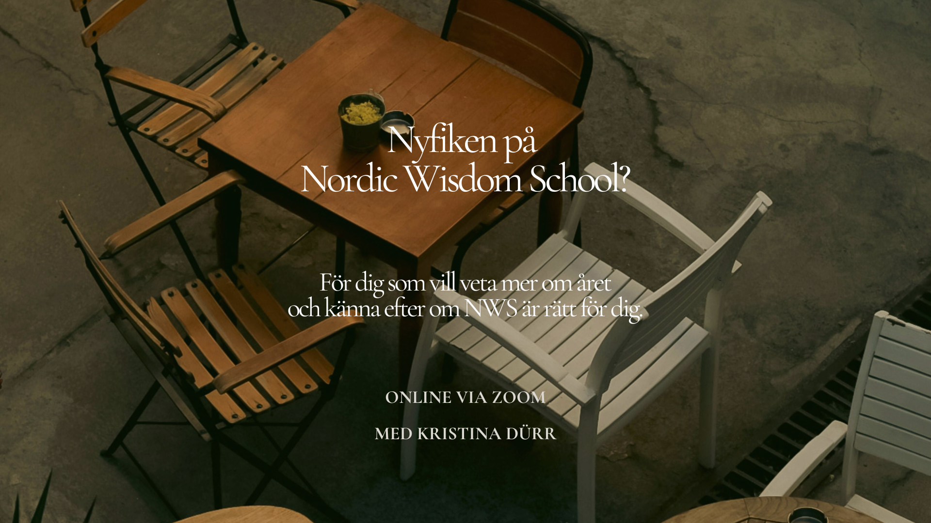 Informationsträff om Nordic Wisdom School